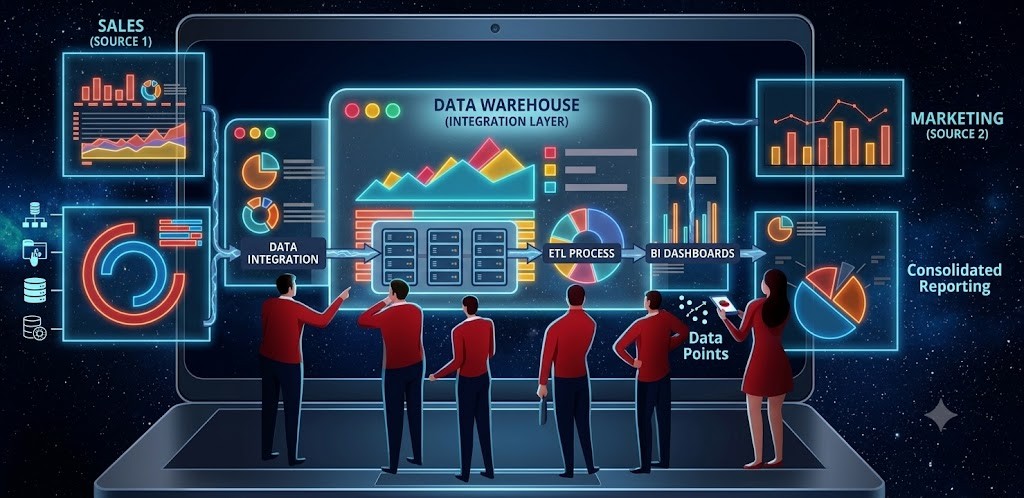 Intelligence layer — predictive AI and decision support